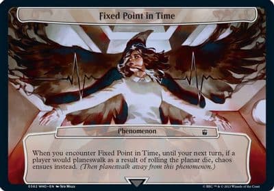 Fixed Point in Time Planechase: Universes Beyond: Doctor Who Magic card