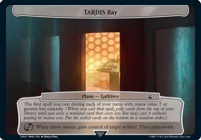 TARDIS Bay Planechase: Universes Beyond: Doctor Who Magic card