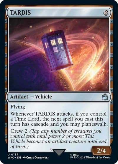 TARDIS Universes Beyond: Doctor Who Magic card