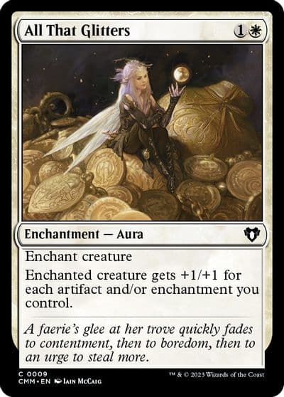 All That Glitters Commander Masters Magic card