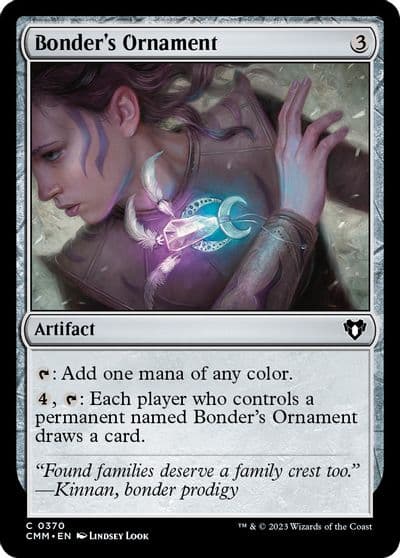 Bonders Ornament Commander Masters Magic card