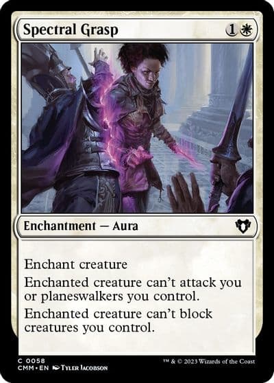 Spectral Grasp Commander Masters Magic card