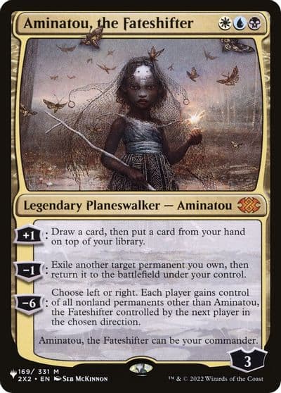 Aminatou the Fateshifter The List Reprints Magic card