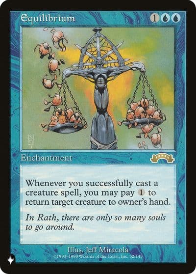 Equilibrium The List Reprints Magic card