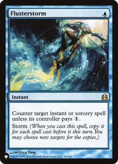 Flusterstorm The List Reprints Magic card