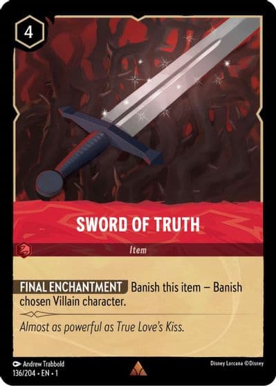 Sword of Truth The First Chapter Lorcana card