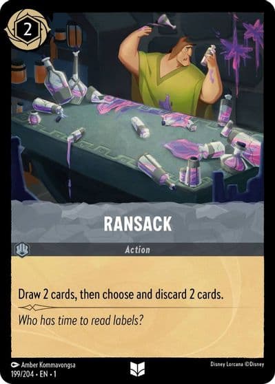 Ransack The First Chapter Lorcana card