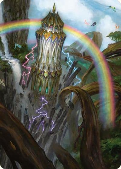 Command Tower Art Card Art Series: Commander Masters Magic card