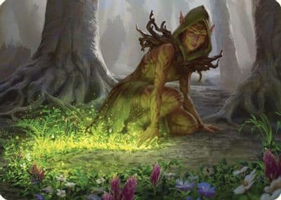 Skyshroud Claim Art Card Art Series: Commander Masters Magic card