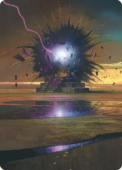 Return to Dust Art Card Art Series: Commander Masters Magic card