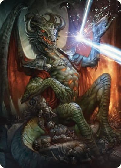 Deflecting Swat Art Card Art Series: Commander Masters Magic card