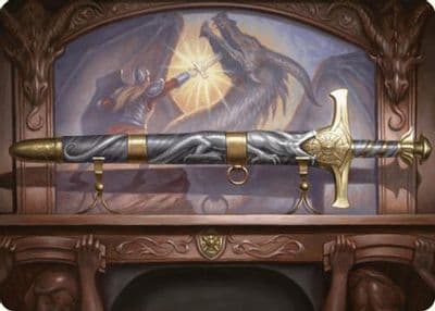 Ancestral Blade Art Card Art Series: Commander Masters Magic card