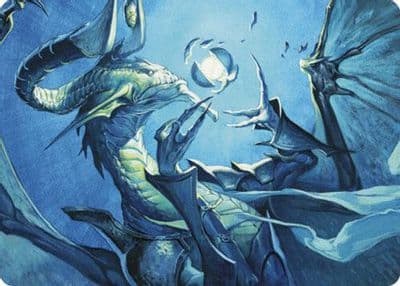 Deep Analysis Art Card Art Series: Commander Masters Magic card
