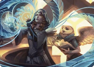 Personal Tutor Art Card Art Series: Commander Masters Magic card