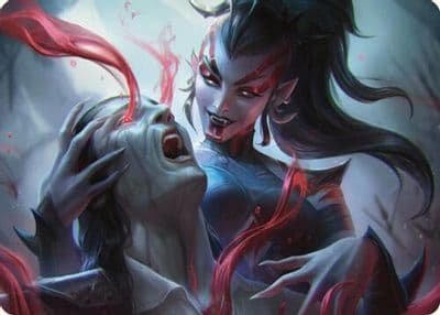 Exsanguinate Art Card Art Series: Commander Masters Magic card
