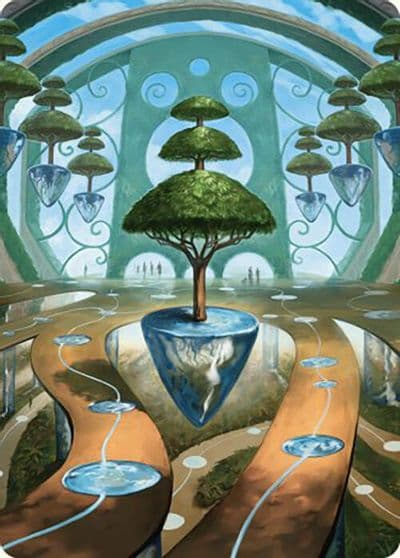 Rejuvenating Springs Art Card Art Series: Commander Masters Magic card