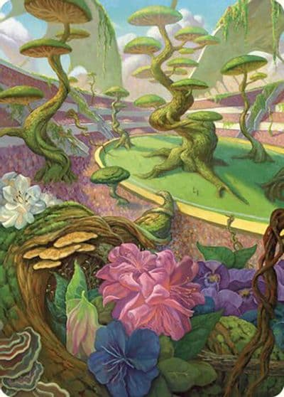 Undergrowth Stadium Art Card Art Series: Commander Masters Magic card