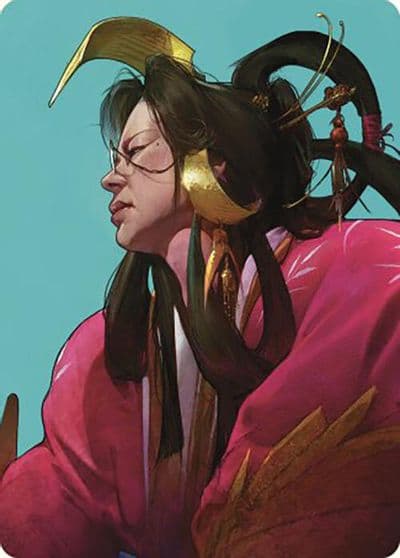 Azami Lady of Scrolls Art Card Art Series: Commander Masters Magic card