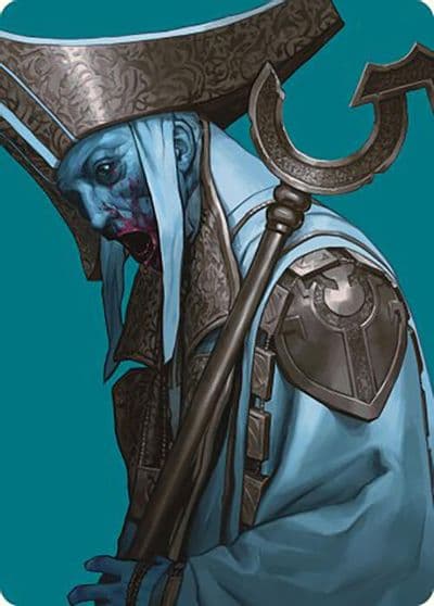 Mikaeus the Unhallowed Art Card Art Series: Commander Masters Magic card