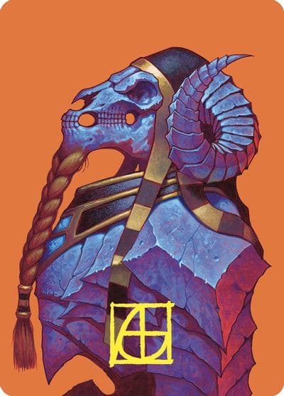Neheb the Eternal Art Card Gold Stamped Signature Art Series: Commander Masters Magic card