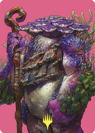 Slimefoot the Stowaway Art Card Gold Stamped Art Series: Commander Masters Magic card