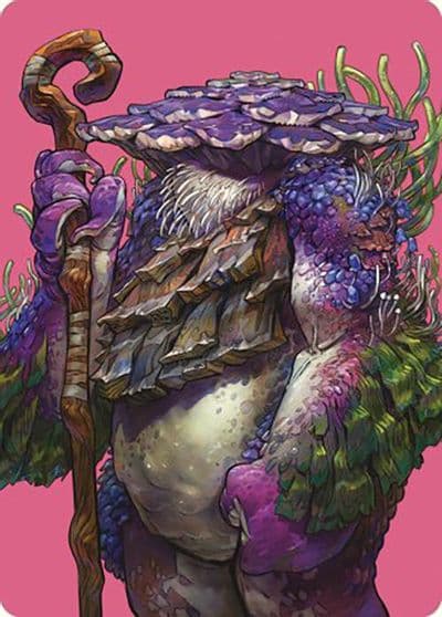 Slimefoot the Stowaway Art Card Art Series: Commander Masters Magic card