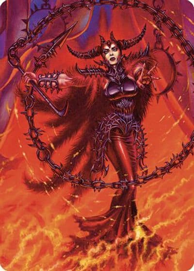 Deadly Rollick Art Card Art Series: Commander Masters Magic card