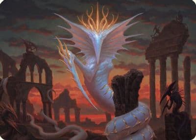 Sliver Gravemother Art Card Art Series: Commander Masters Magic card
