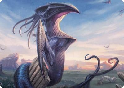 Sentinel Sliver Art Card Art Series: Commander Masters Magic card