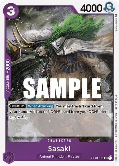 Sasaki Event Pack Vol 2 One Piece Promotion Cards One Piece card