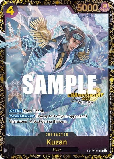 Kuzan Championship 2023 One Piece Promotion Cards One Piece card