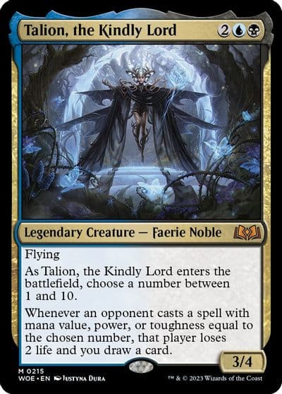 Talion the Kindly Lord Wilds of Eldraine Magic card