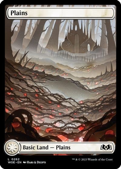 Plains 0262 Wilds of Eldraine Magic card