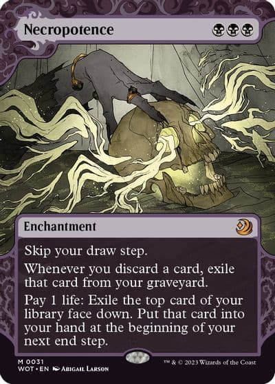Necropotence Wilds of Eldraine: Enchanting Tales Magic card
