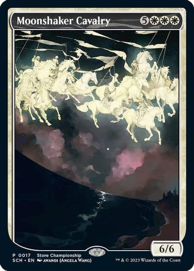 Moonshaker Cavalry Game Day & Store Championship Promos Magic card