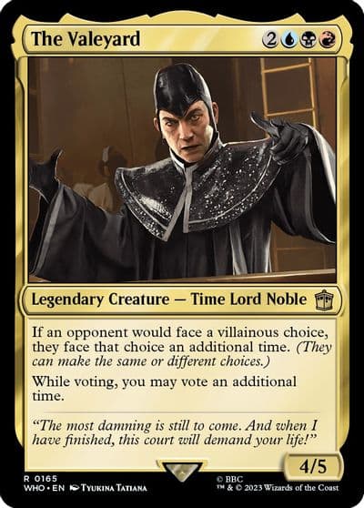 The Valeyard Universes Beyond: Doctor Who Magic card