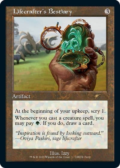 Lifecrafters Bestiary Retro Frame WPN & Gateway Promos Magic card