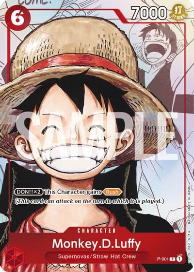 MonkeyDLuffy Alternate Art One Piece Promotion Cards One Piece card