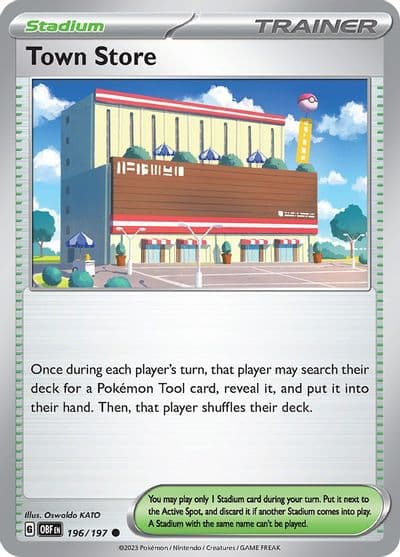 Town Store SV03: Obsidian Flames Pokemon card