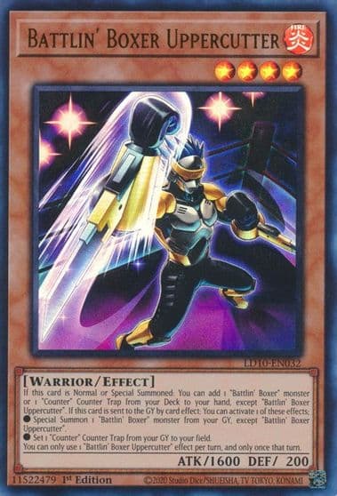 Battlin Boxer Uppercutter Legendary Duelists: Soulburning Volcano Yu-Gi-Oh! card
