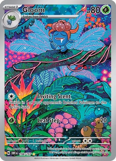 Gloom SV03: Obsidian Flames Pokemon card