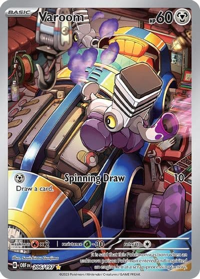 Varoom SV03: Obsidian Flames Pokemon card