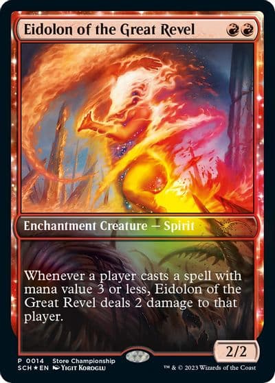 Eidolon of the Great Revel Game Day & Store Championship Promos Magic card