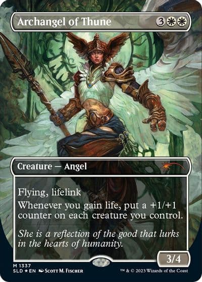 Archangel of Thune Secret Lair Drop Series Magic card