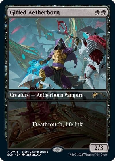 Gifted Aetherborn Game Day & Store Championship Promos Magic card
