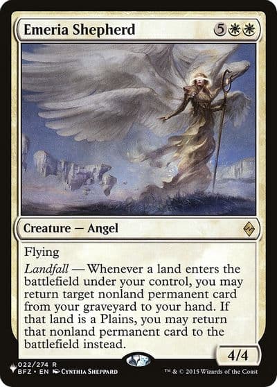 Emeria Shepherd The List Reprints Magic card
