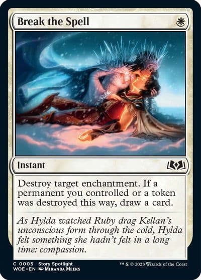 Break the Spell Wilds of Eldraine Magic card
