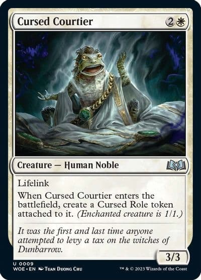 Cursed Courtier Wilds of Eldraine Magic card