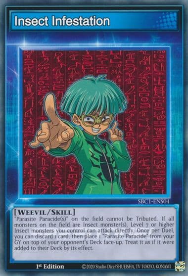 Insect Infestation Speed Duel: Streets of Battle City Yu-Gi-Oh! card