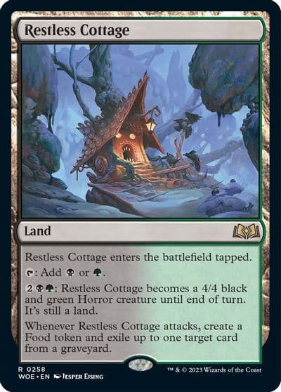 Restless Cottage Wilds of Eldraine Magic card